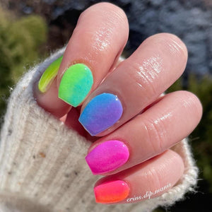 Neon Pastel Orange