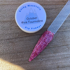 October Pink Tourmaline